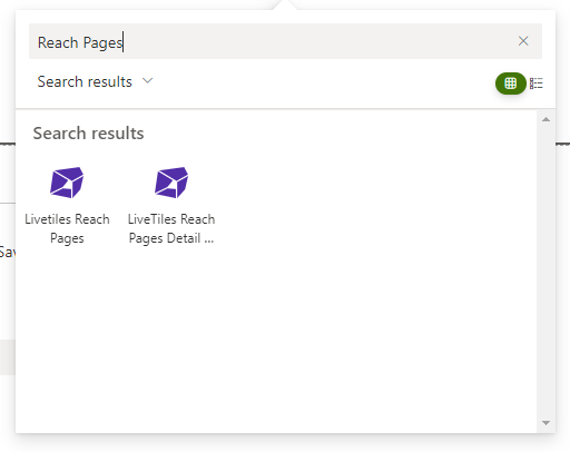 Reach add reach pages detail webpart